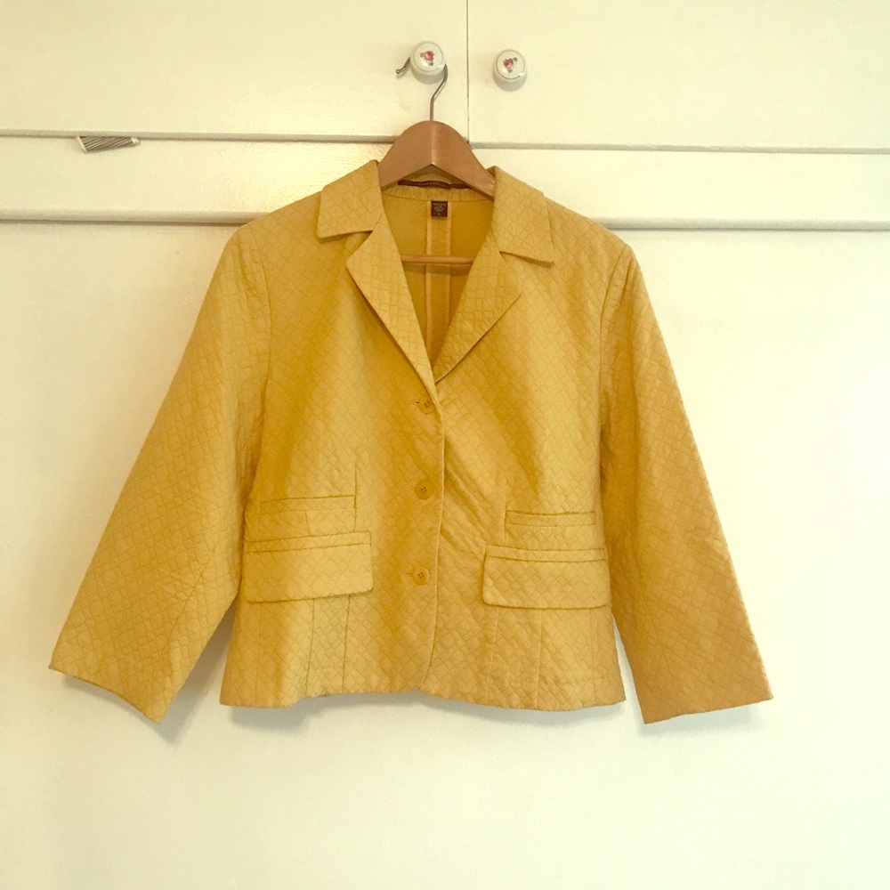 Isda & Co Yellow Blazer